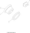Turn Indicator, Qty 1 Pack of 2 T337
