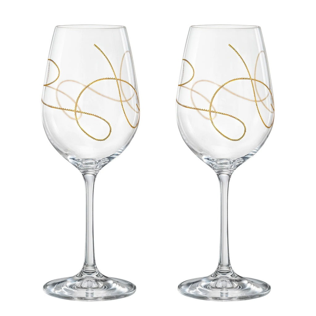 Set of 2 Wine Glasses 12 oz N93938