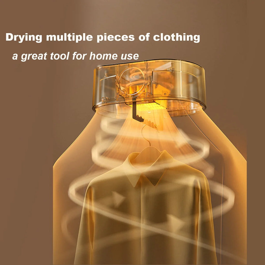 Portable Foldable Mini Washer and Dryer with Drying Bag U623907