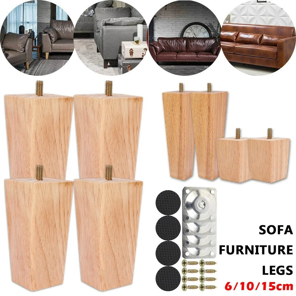 Solid Wood Sofa Legs G3489