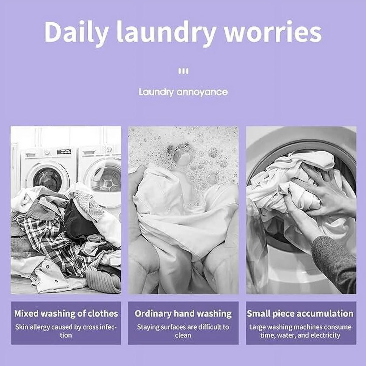 Portable Mini Washing Machine and Spin Dryer K201