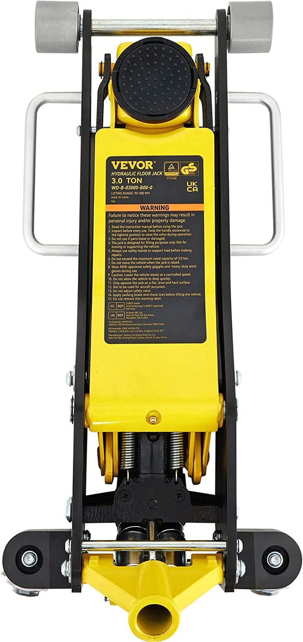3 Ton Low Profile Aluminum Steel Floor Jack Z842