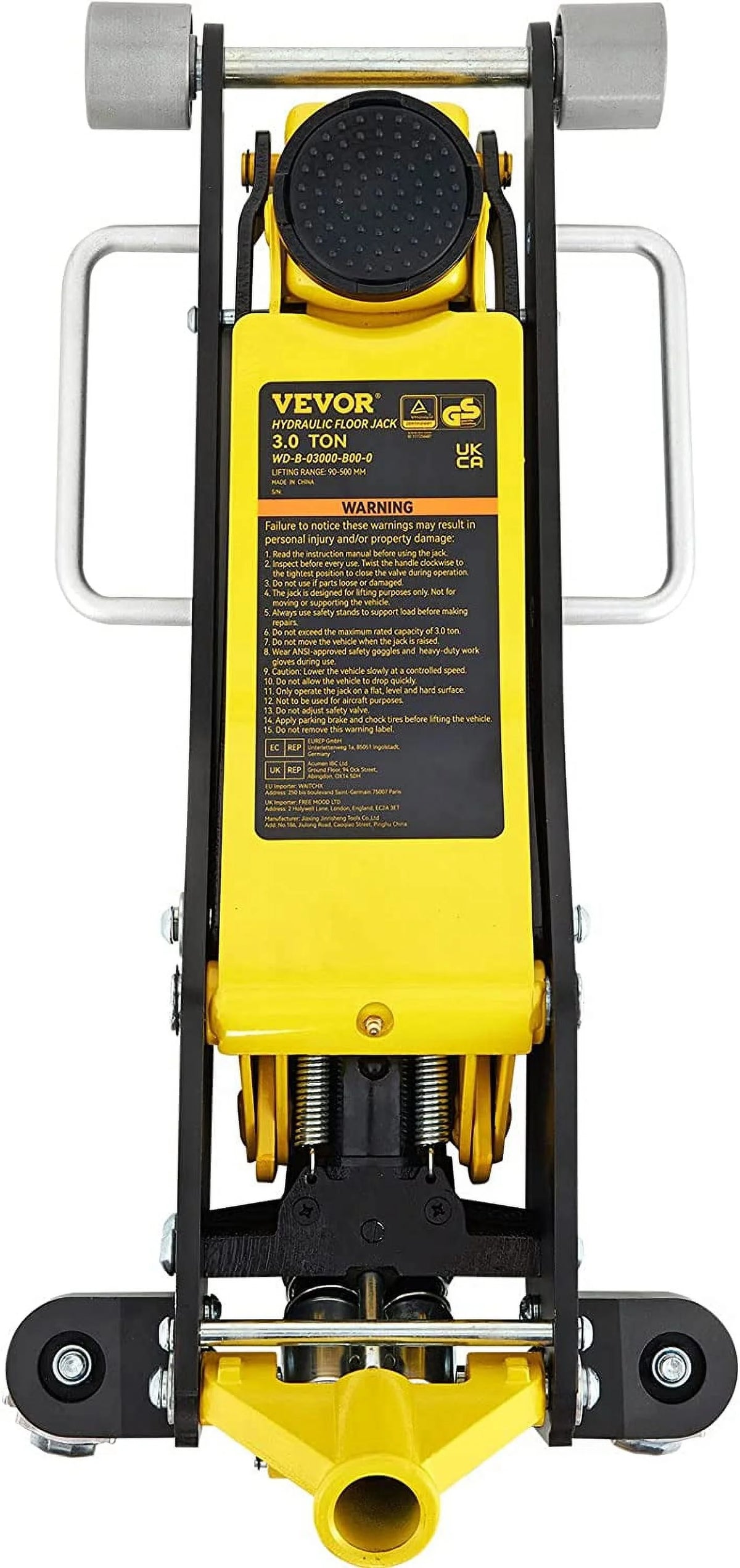 3 Ton Low Profile Aluminum Steel Floor Jack Z842