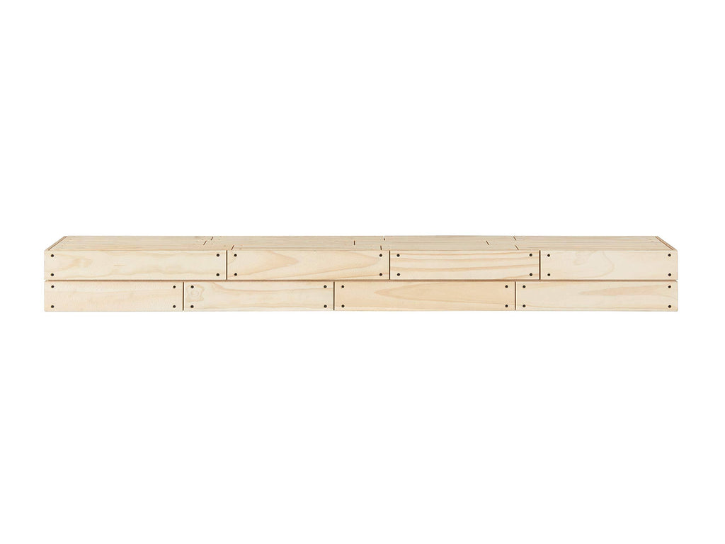 Unfinished Shiplap Mantel Shelf H411