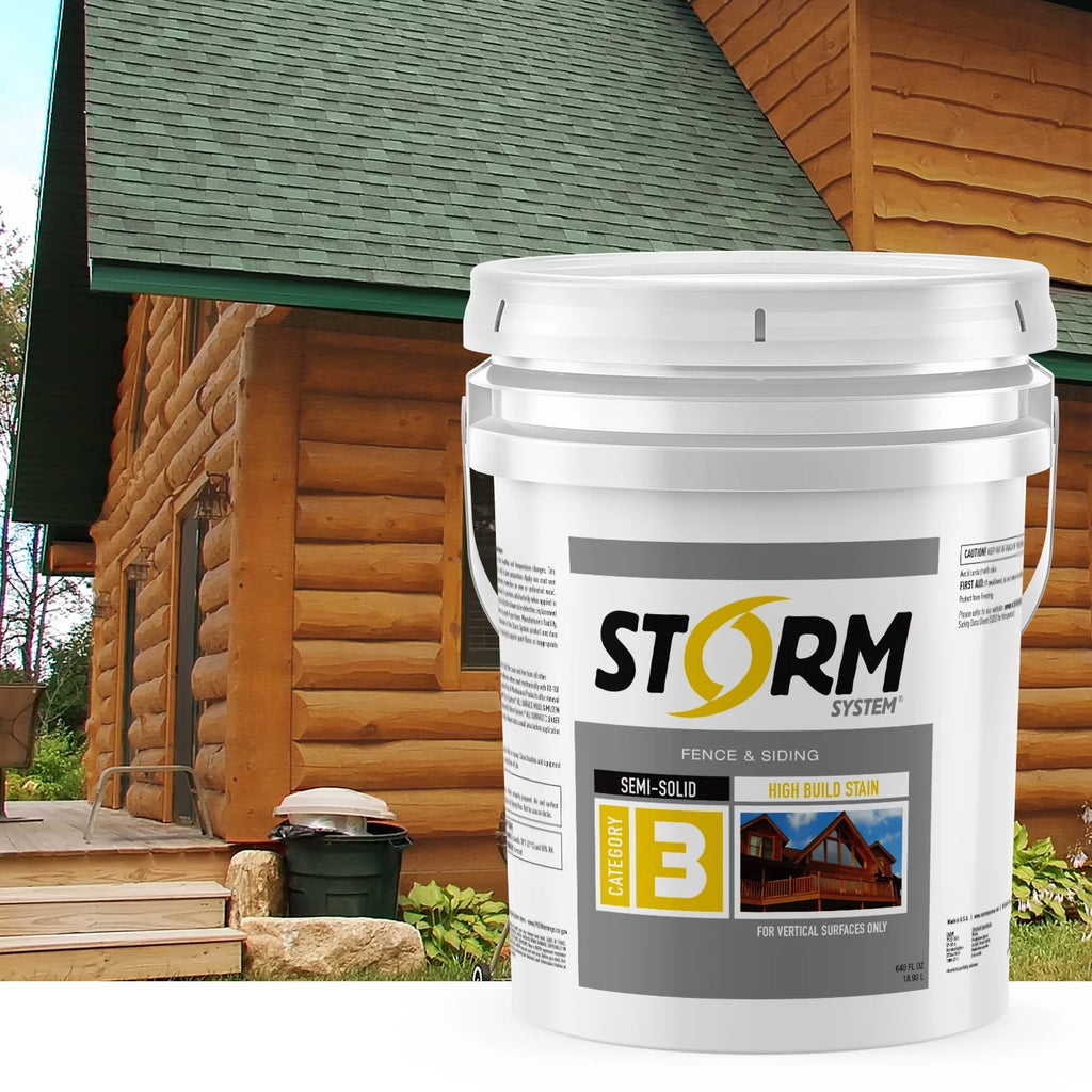 Semi-Transparent Log & Siding Stain + Sealer Teak 1 Gallon Z6802