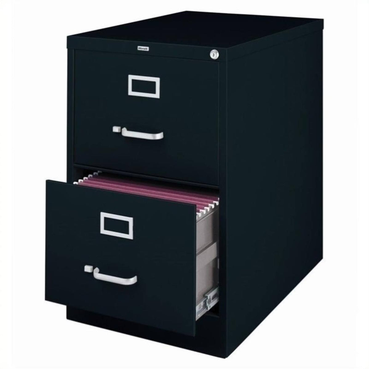 Black 2-Drawer Legal File Cabinet C77277