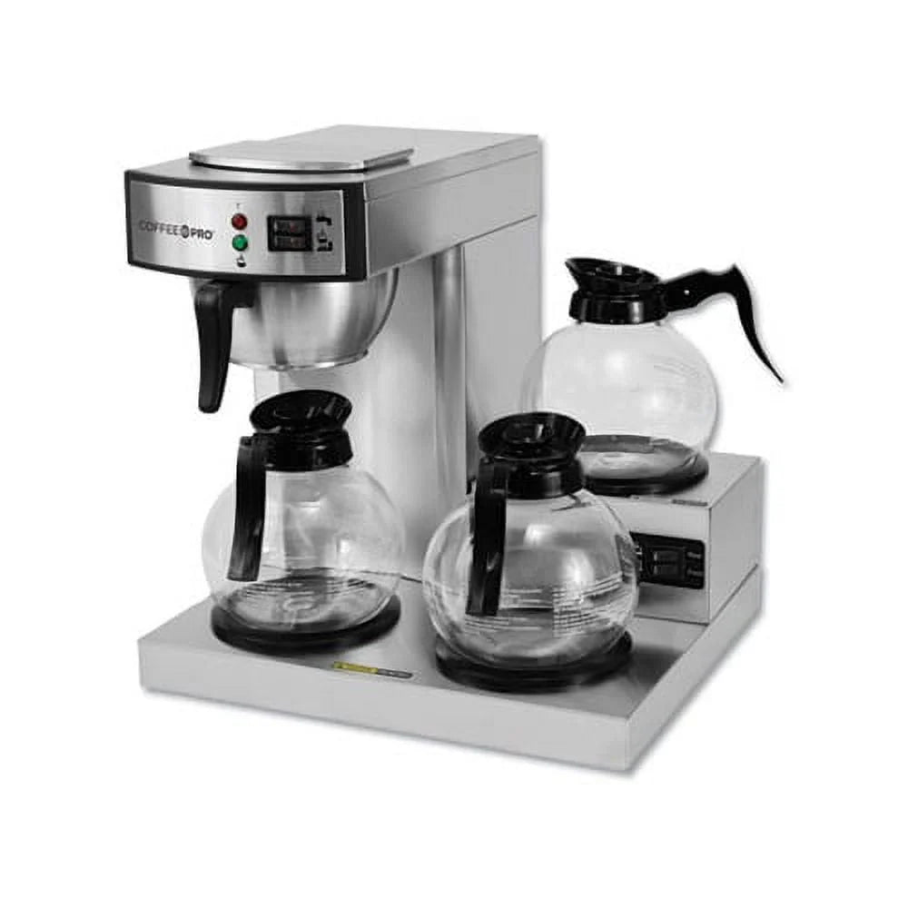 Three-Burner Stainless Steel Coffee Maker R70492