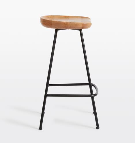 Metal Legs Counter Stool X4989