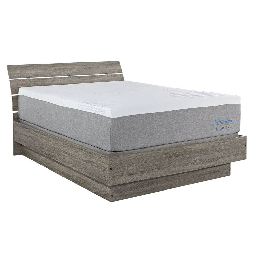 14-inch Gel Memory Foam Mattress Set - Full - Medium W125329
