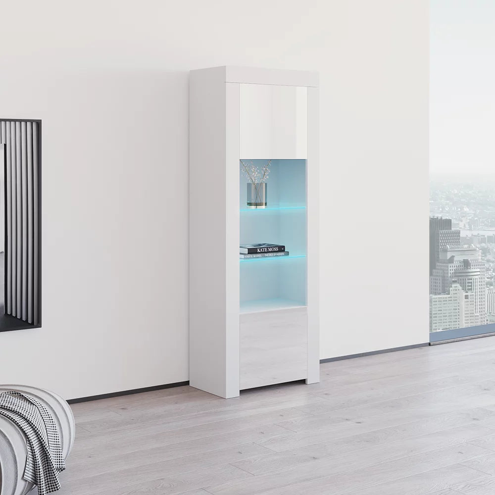 White Bookcase Y45400