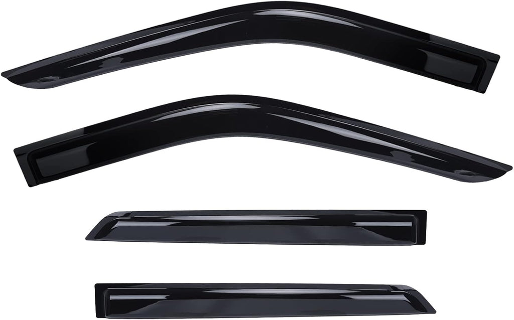 Side Window Visor Deflectors Rain Guards Pack of 4 P639974