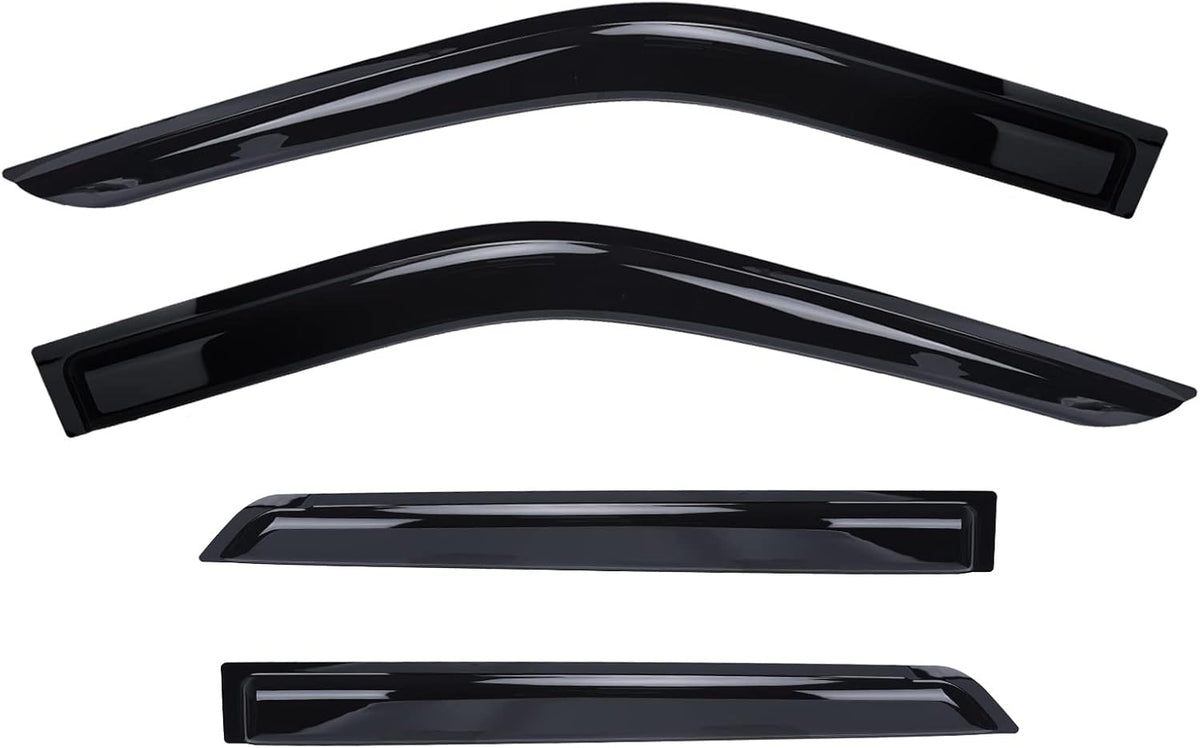 Side Window Visor Deflectors Rain Guards Pack of 4 P639974