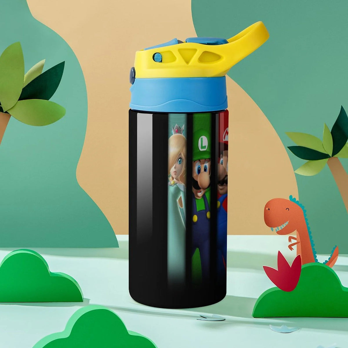 Insulated Stainless Steel Water Bottle with Straw G3826