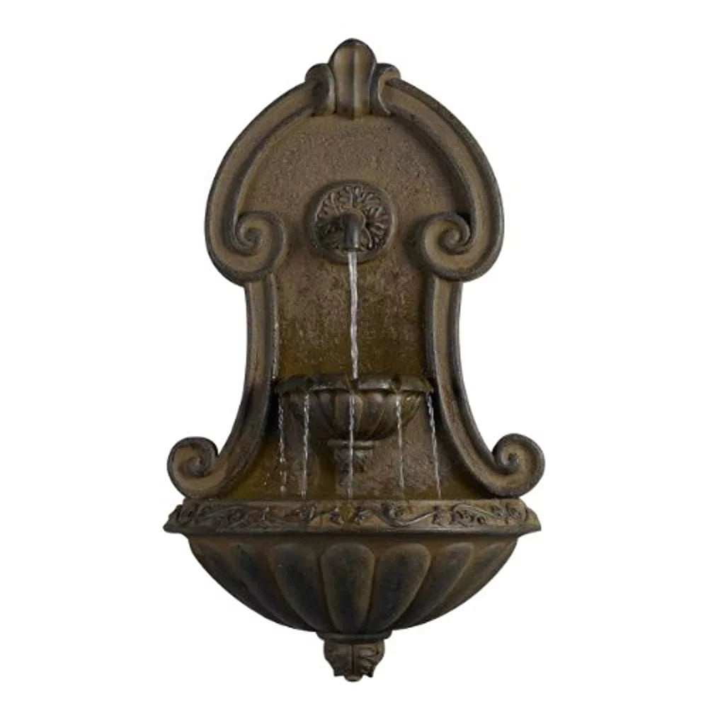 Copper Finish Wall Fountain N387381