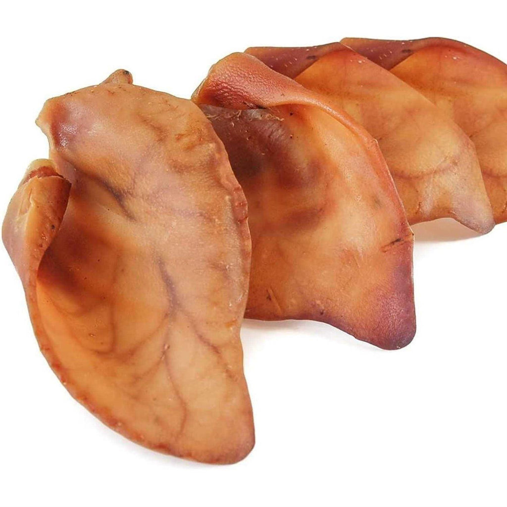 Large Whole Pig Ears Dog Chew Treats A1051