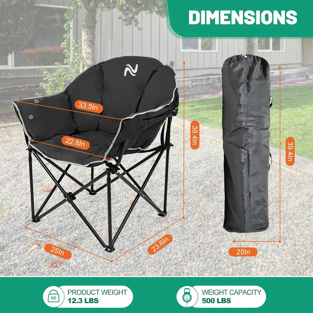 Oversized Heated Camping Chair L50808