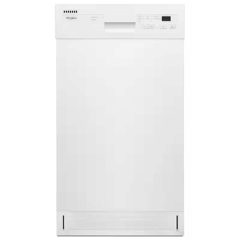 White 18 in. Built-In Dishwasher M14270