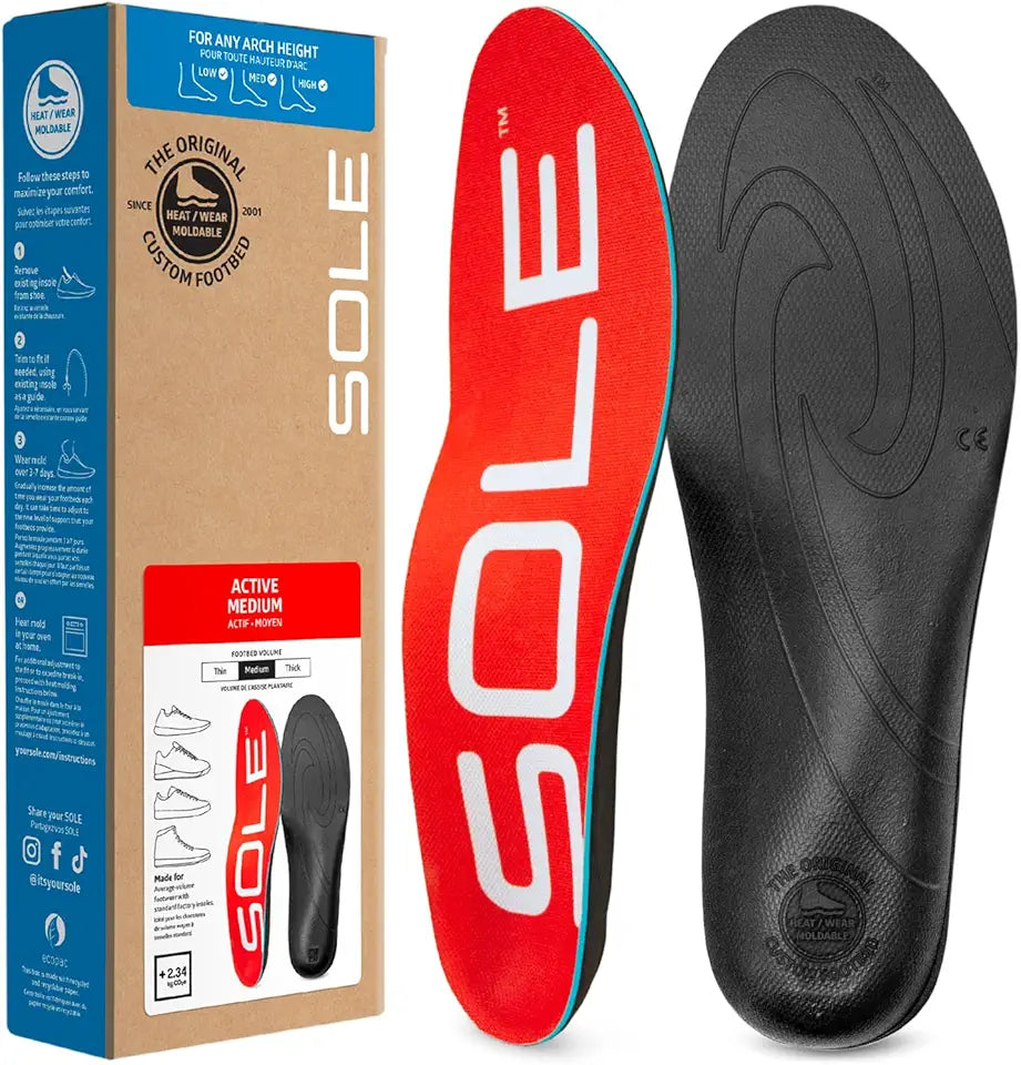 Arch Support Insoles Men's Size 6/Women's Size 8 M9454