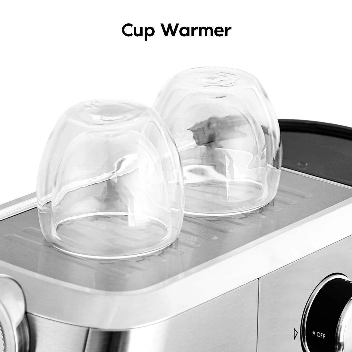 20 Bar Espresso Machine with Milk Frother Steam Wand G1619