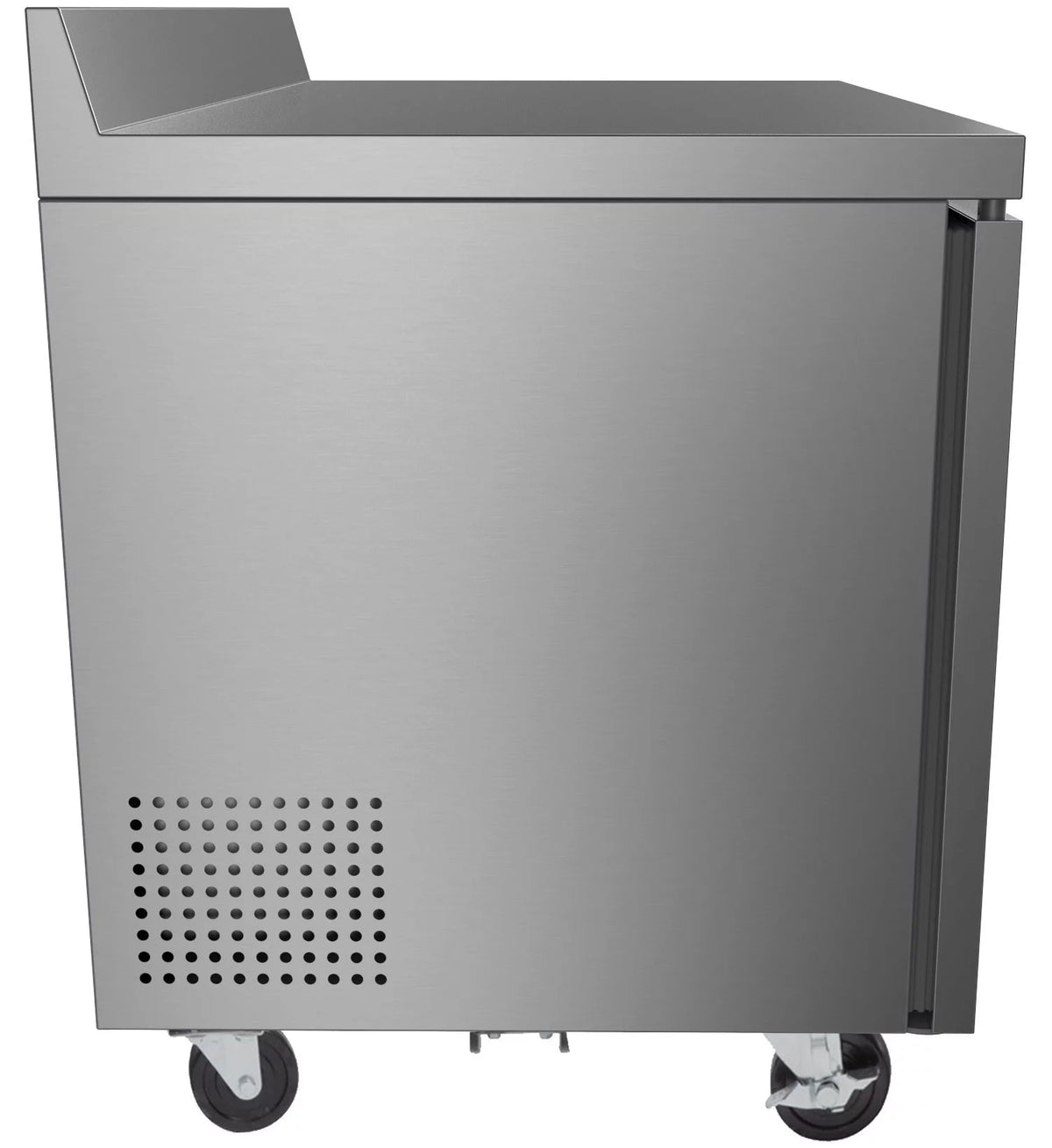 48 in. Two-Door Worktop Refrigerator with Backsplash N348