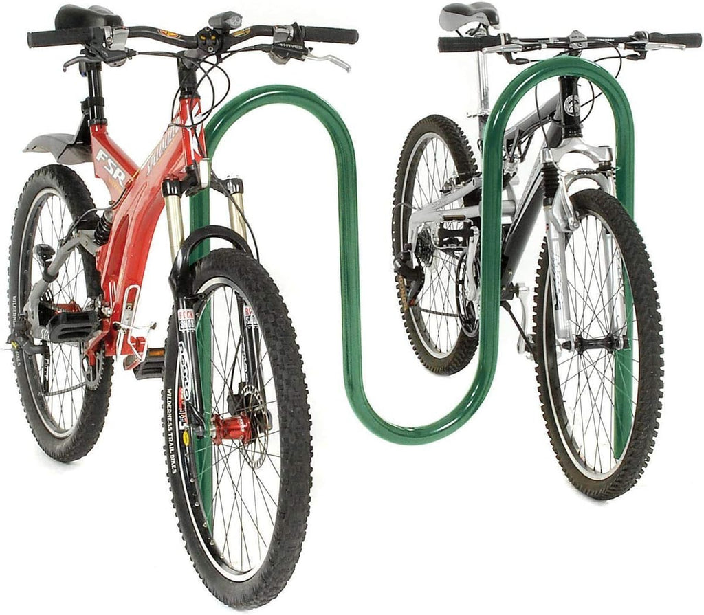 Green Below Ground Mount 5-Bike Capacity Bike Rack K362