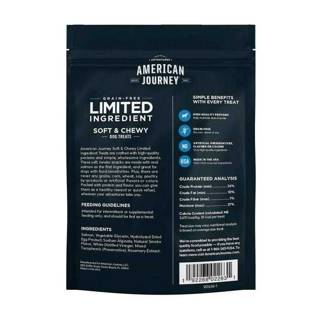 Limited Ingredient Grain-Free Soft & Chewy Dog Treats V693