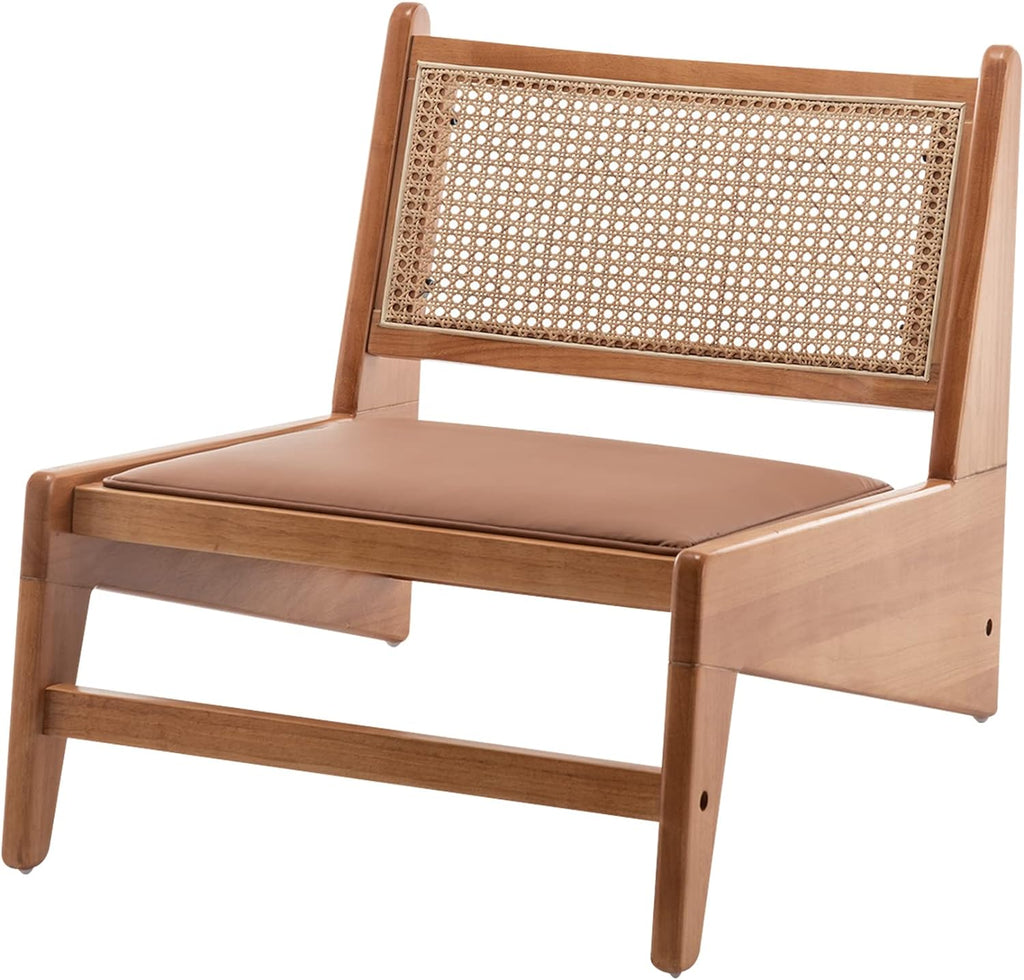 Beige Rattan Accent Chair Y59247