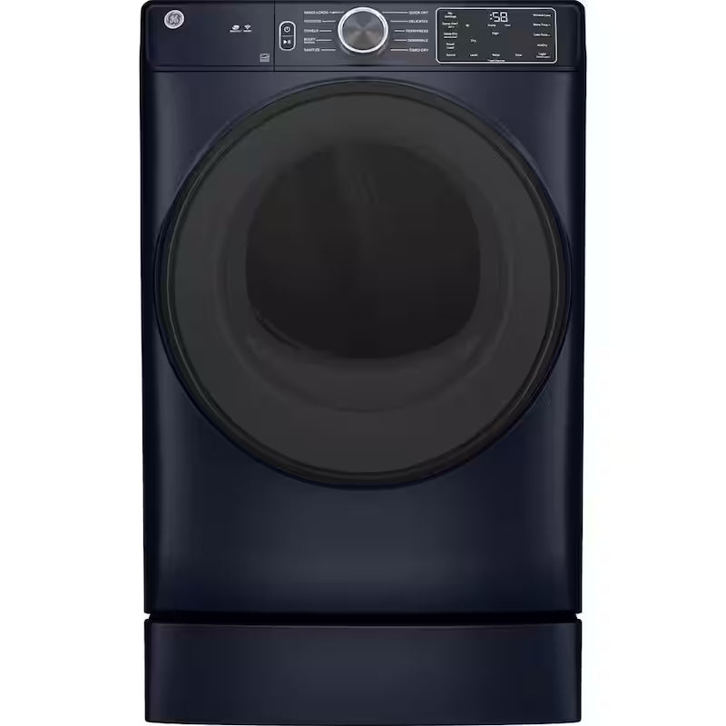 7.8 cu. ft. Smart Front Load Electric Dryer Sapphire Blue B73287