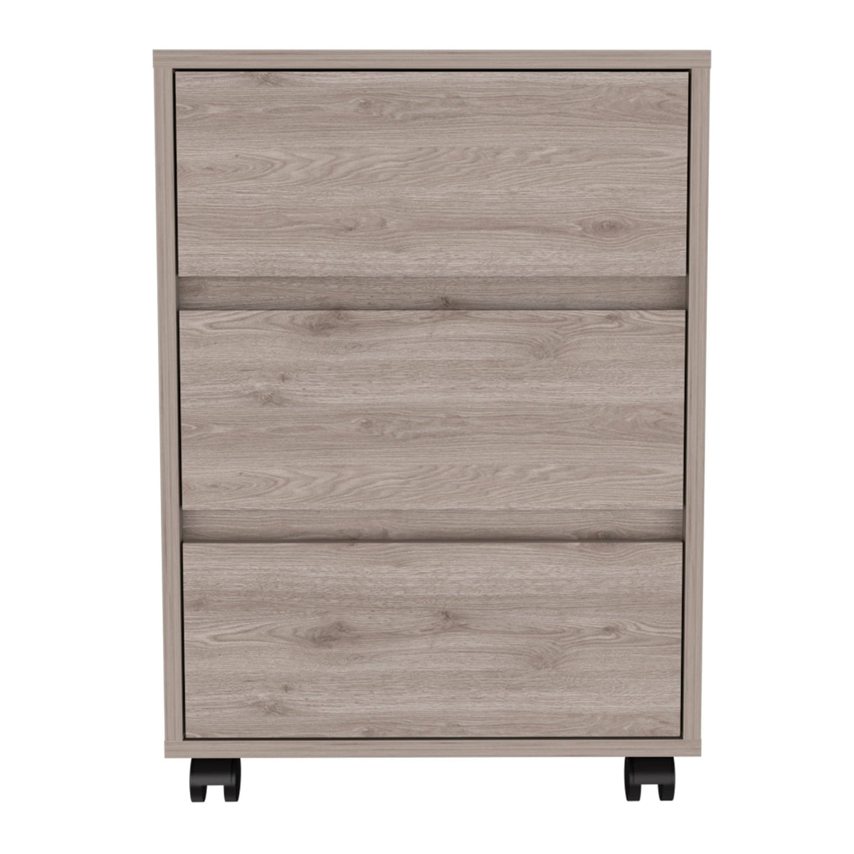 Black 3 Drawer Filing Cabinet R3034