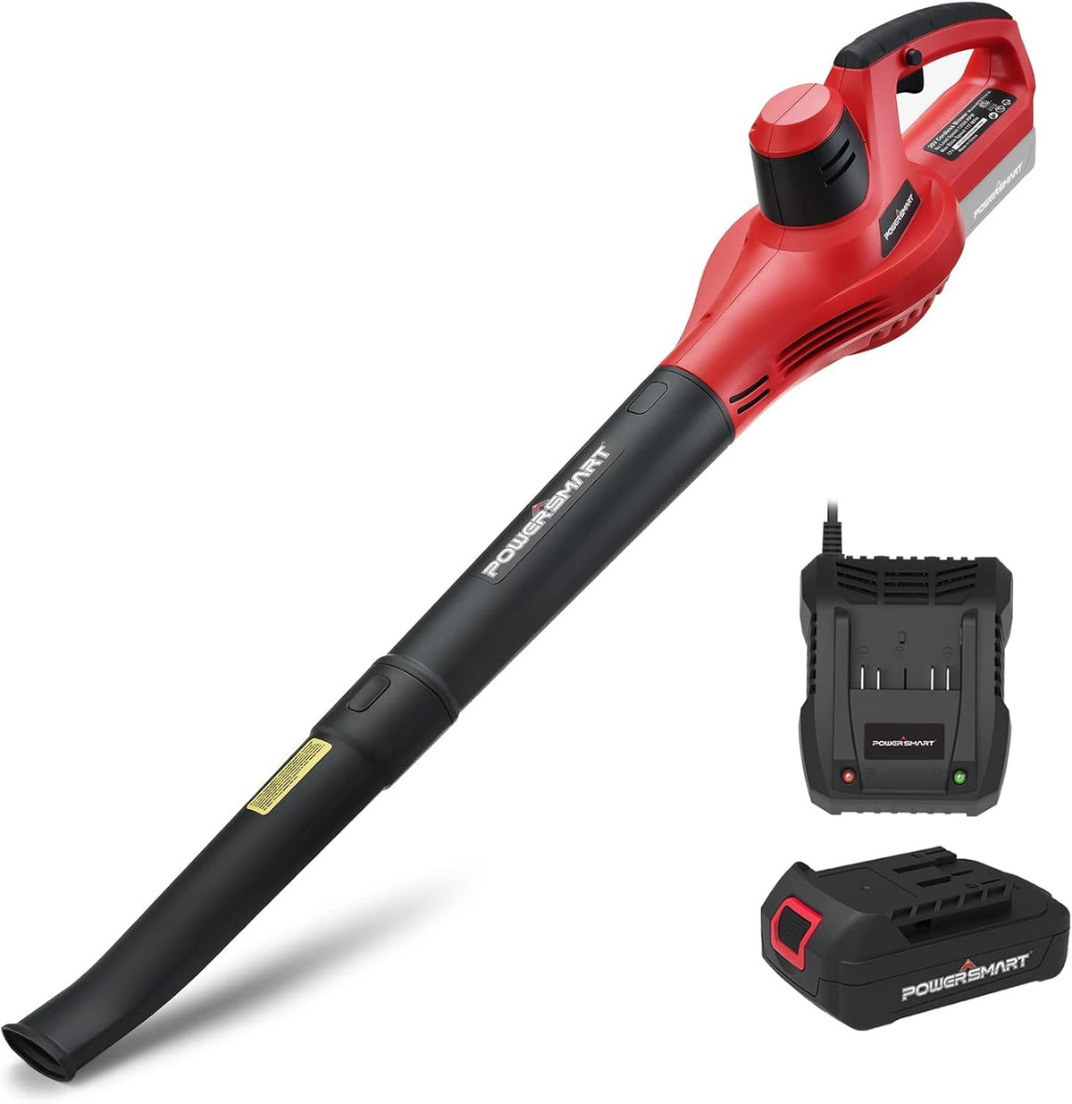 20V Cordless Leaf Blower with 2x2.0 Ah Battery and Charger Z40522