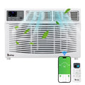 12000BTU 110V Window-Mounted Remote Control Air Conditioner, White E40186