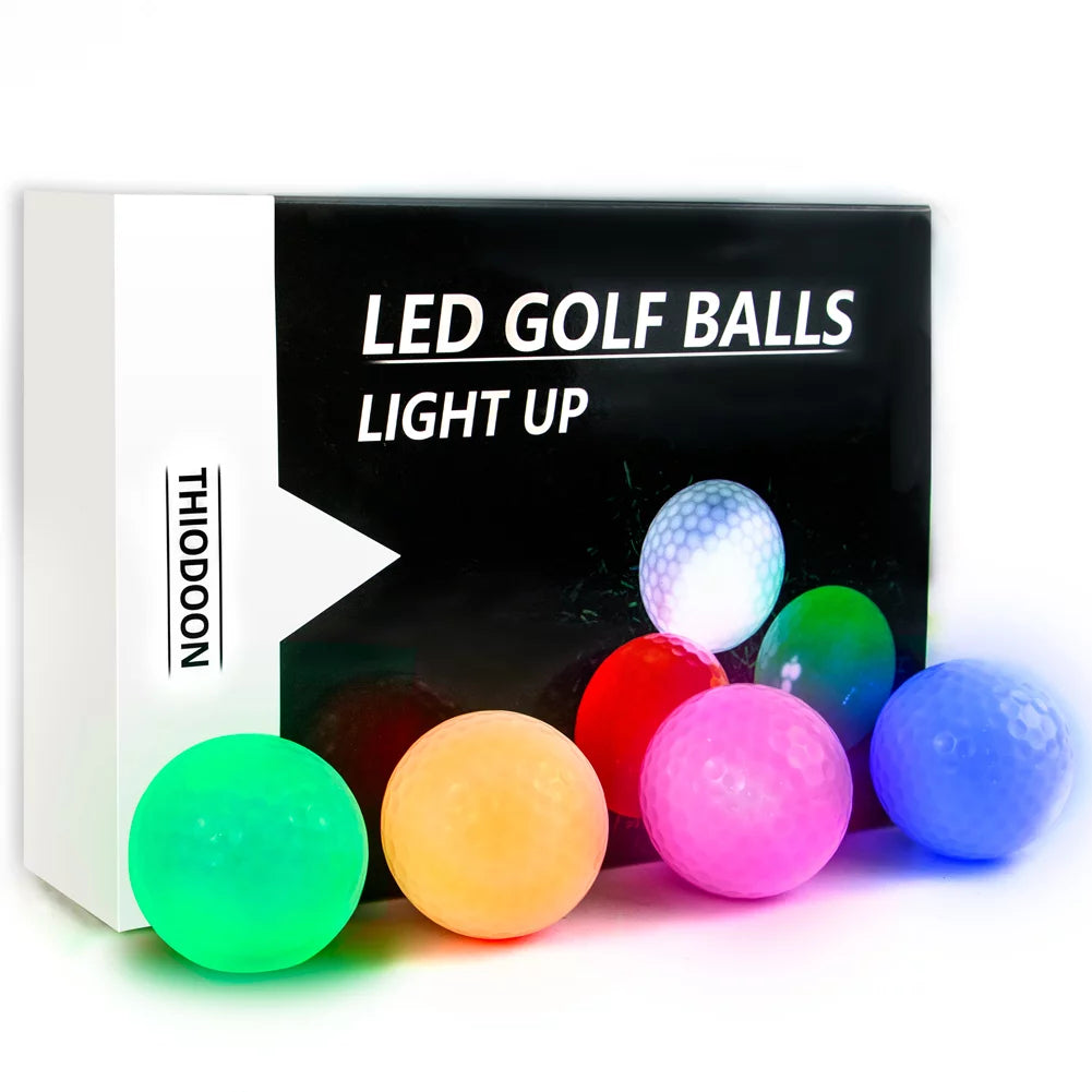 Glow in The Dark Golf Balls 6 Pack B370630