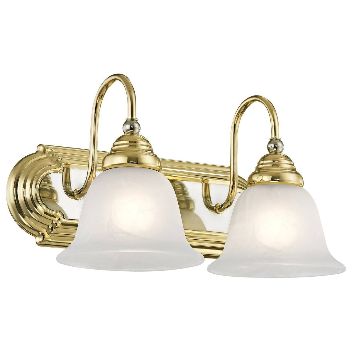 Polished Brass Chrome Bath Light L787408