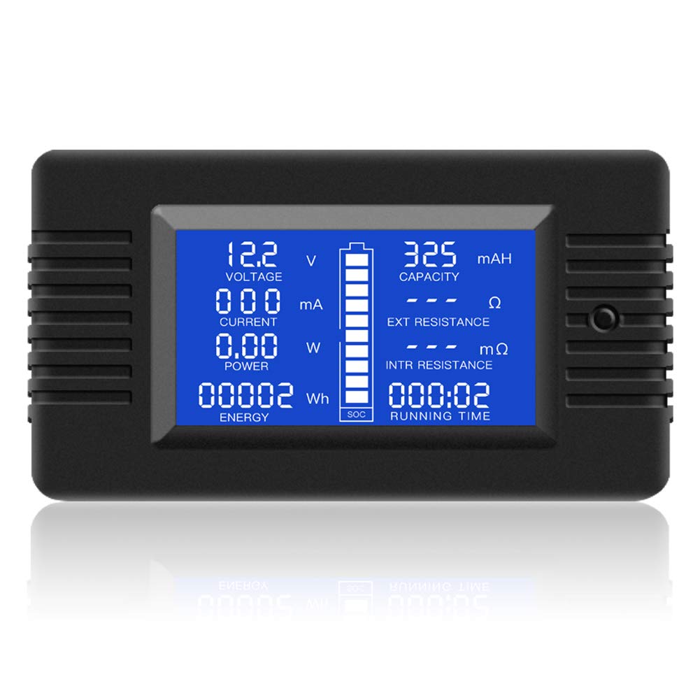 0-200V 0-100A LCD Digital Multimeter Voltmeter Ammeter M612875
