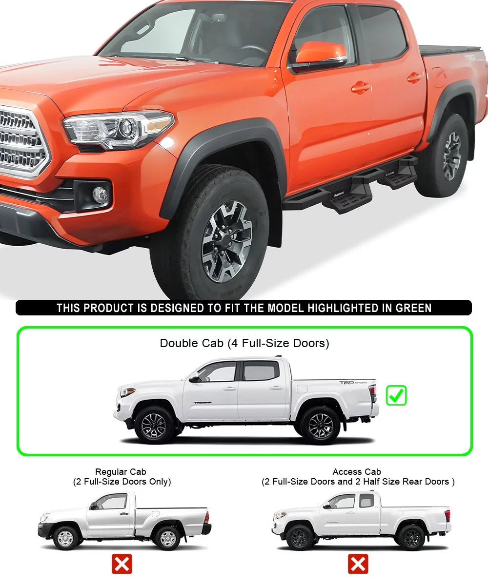 Stainless Steel 6.5in Nerf Bars I706