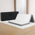 Queen Size 4 inch Foldable Memory Form Mattress with Storage Bag U988