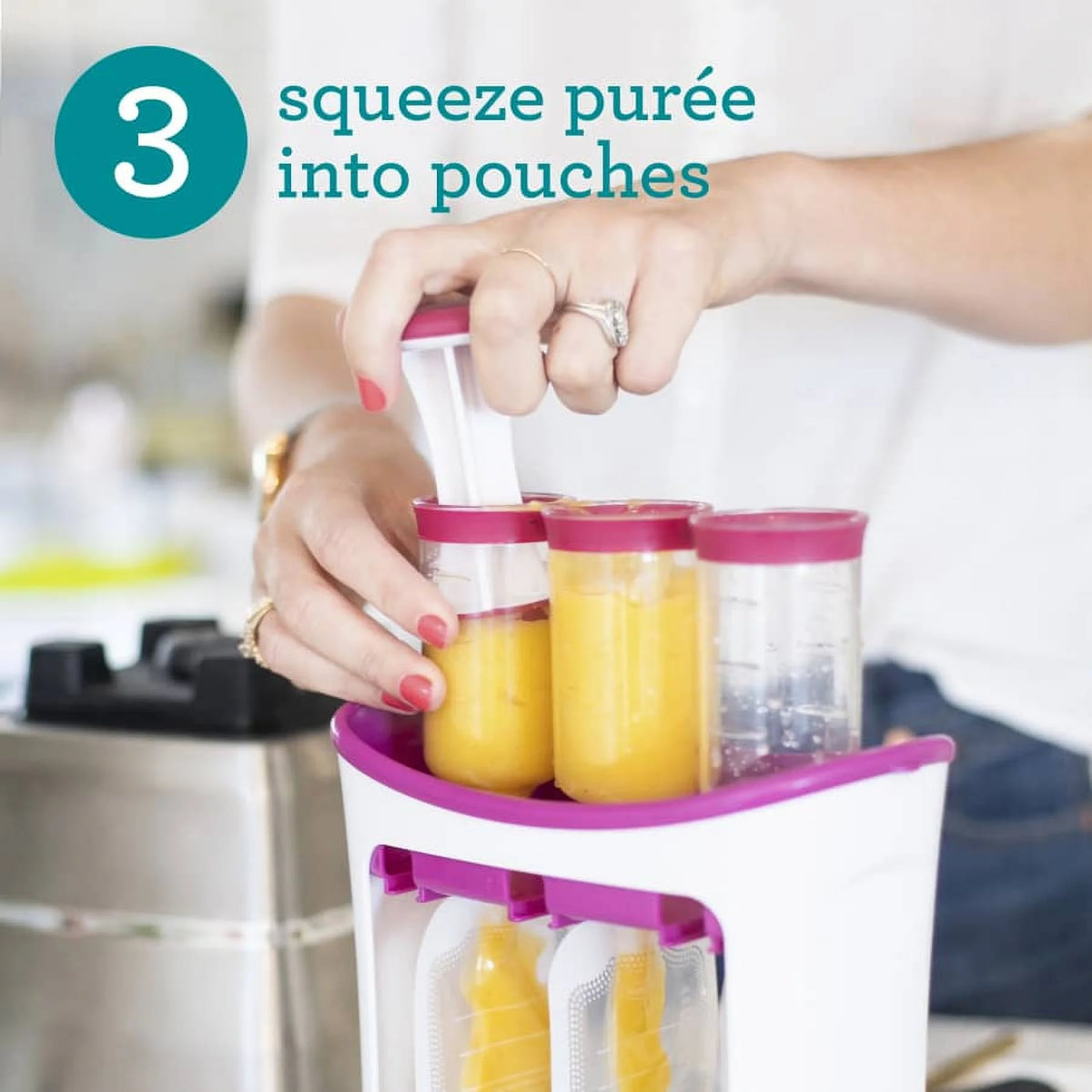 50-Pack Disposable Puree Pouches U891