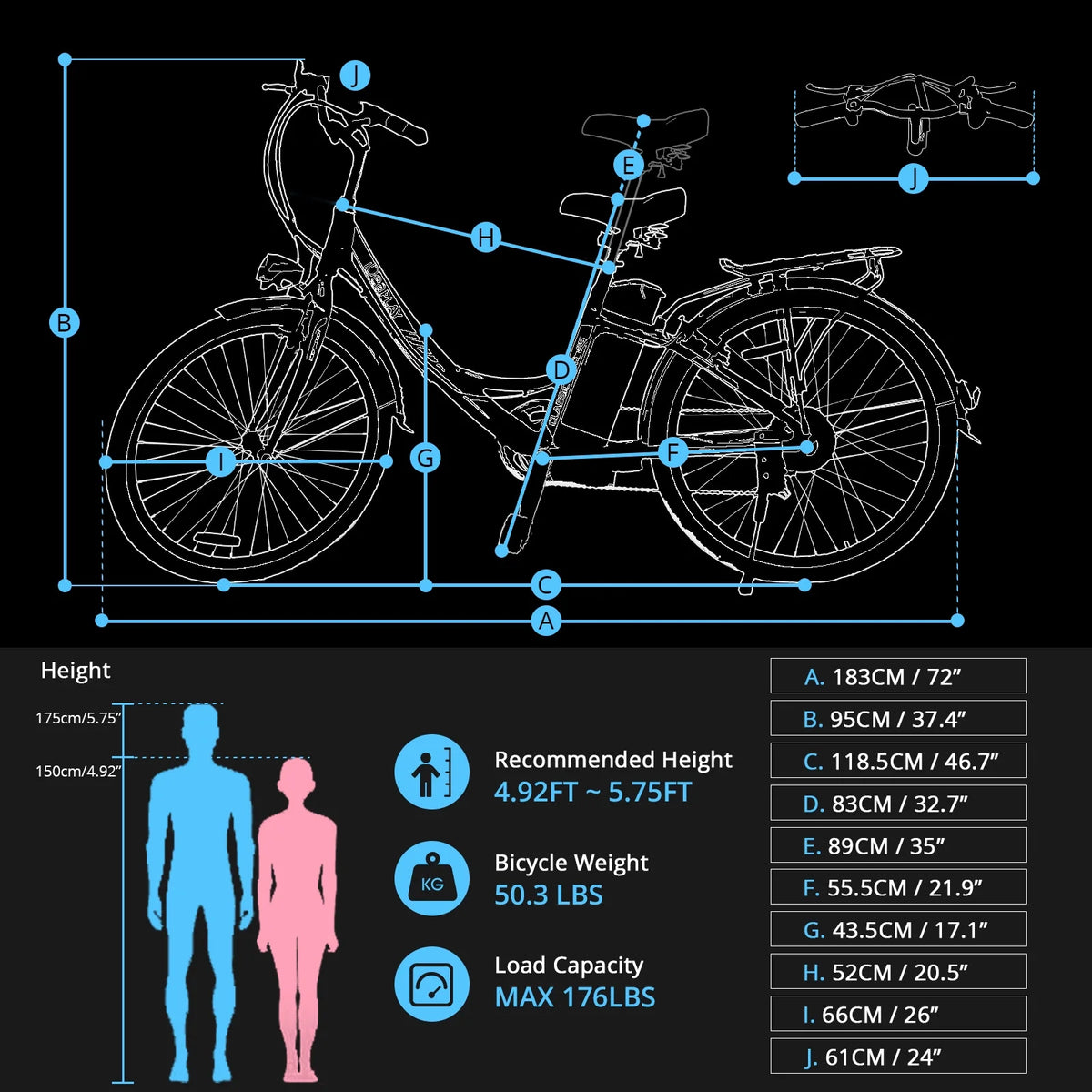 26 inch Electric Bike K3302