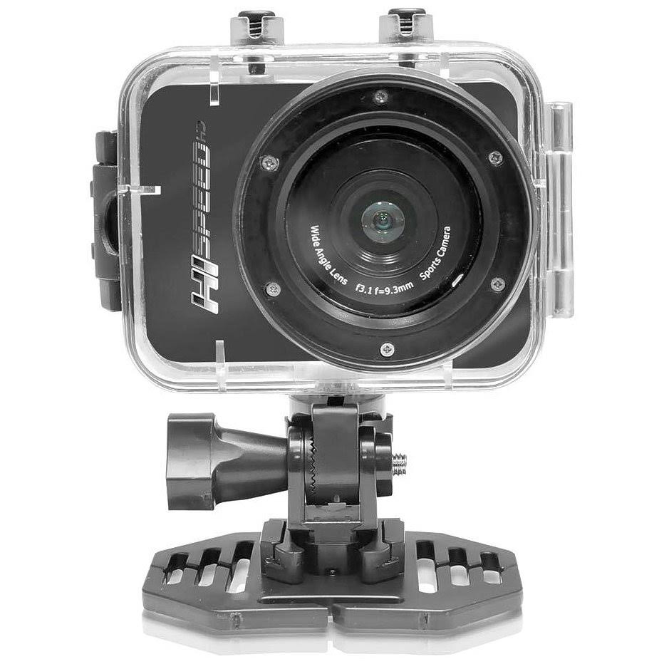 12.0 Megapixel 1080p Action Camera with 2.4 Touchscreen (Black) C7104