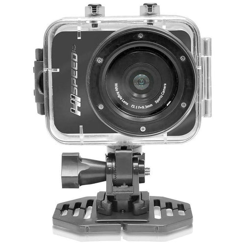 12.0 Megapixel 1080p Action Camera with 2.4 Touchscreen (Black) C7104