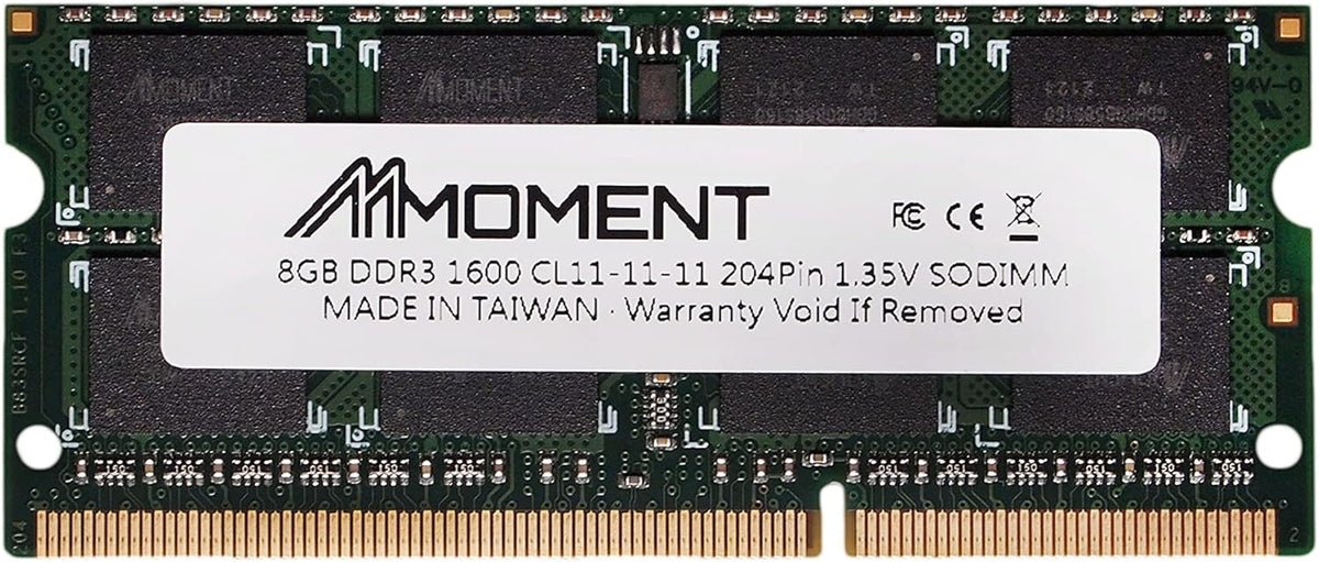 16GB Kit (2x8GB) DDR3 / DDR3L 1600MHz SODIMM PC3-12800 1.35V CL 11 Non-ECC Unbuffered 204 Pin Notebook Laptop Memory K361999