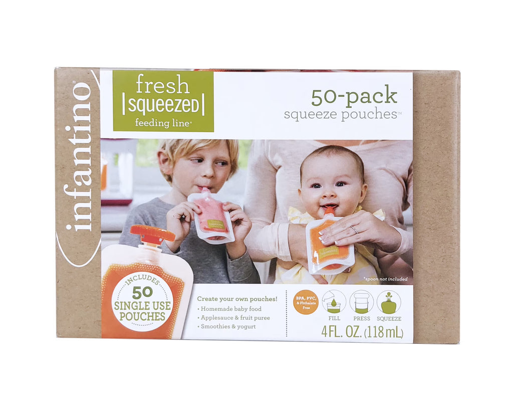50-Pack Disposable Puree Pouches U891