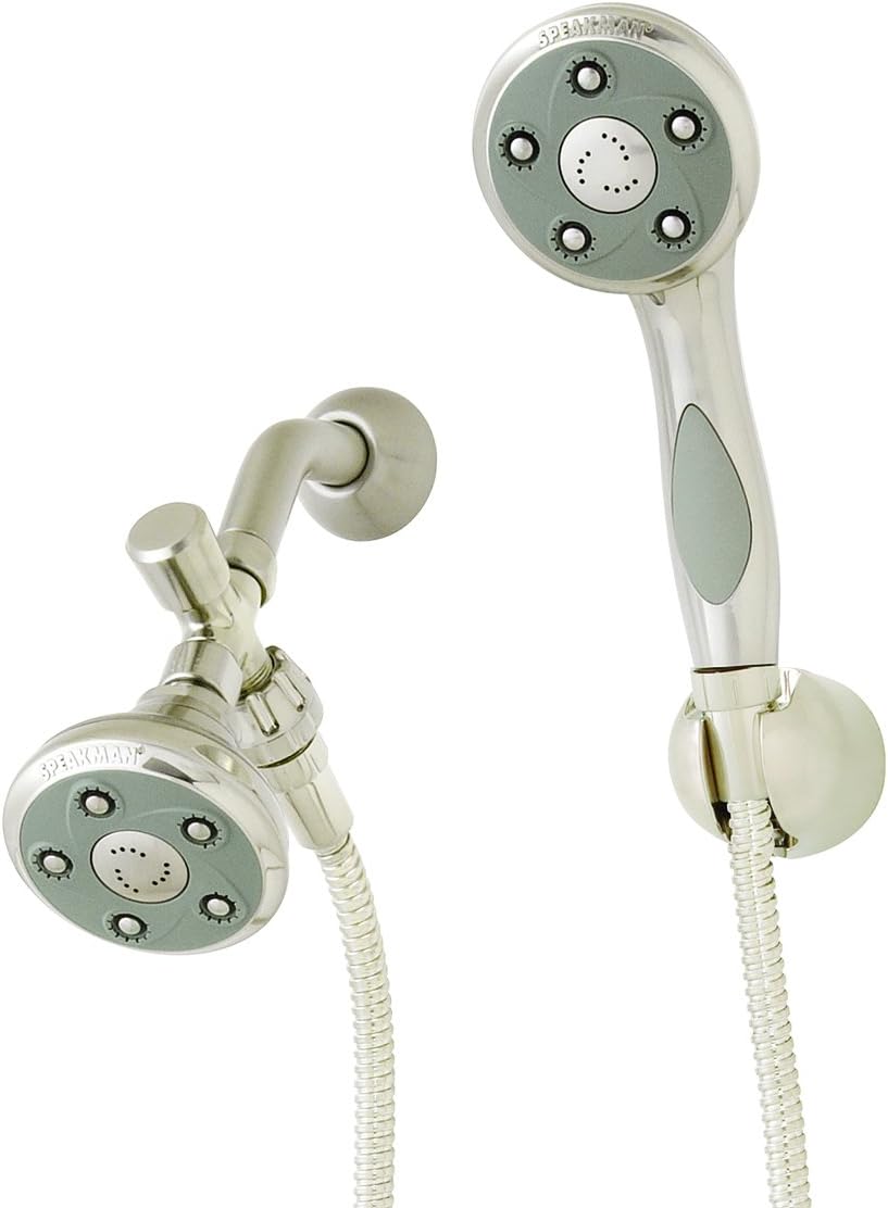 Polished Chrome Handheld Shower and Shower Head Combo A402333