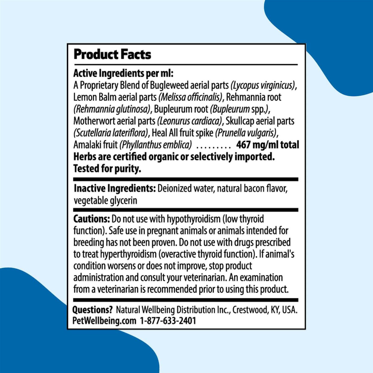 Thyroid Support Gold for Cats P714
