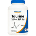 Taurine 1000mg Capsules Supplement, 240 Capsules, Non-GMO & Gluten Free F317