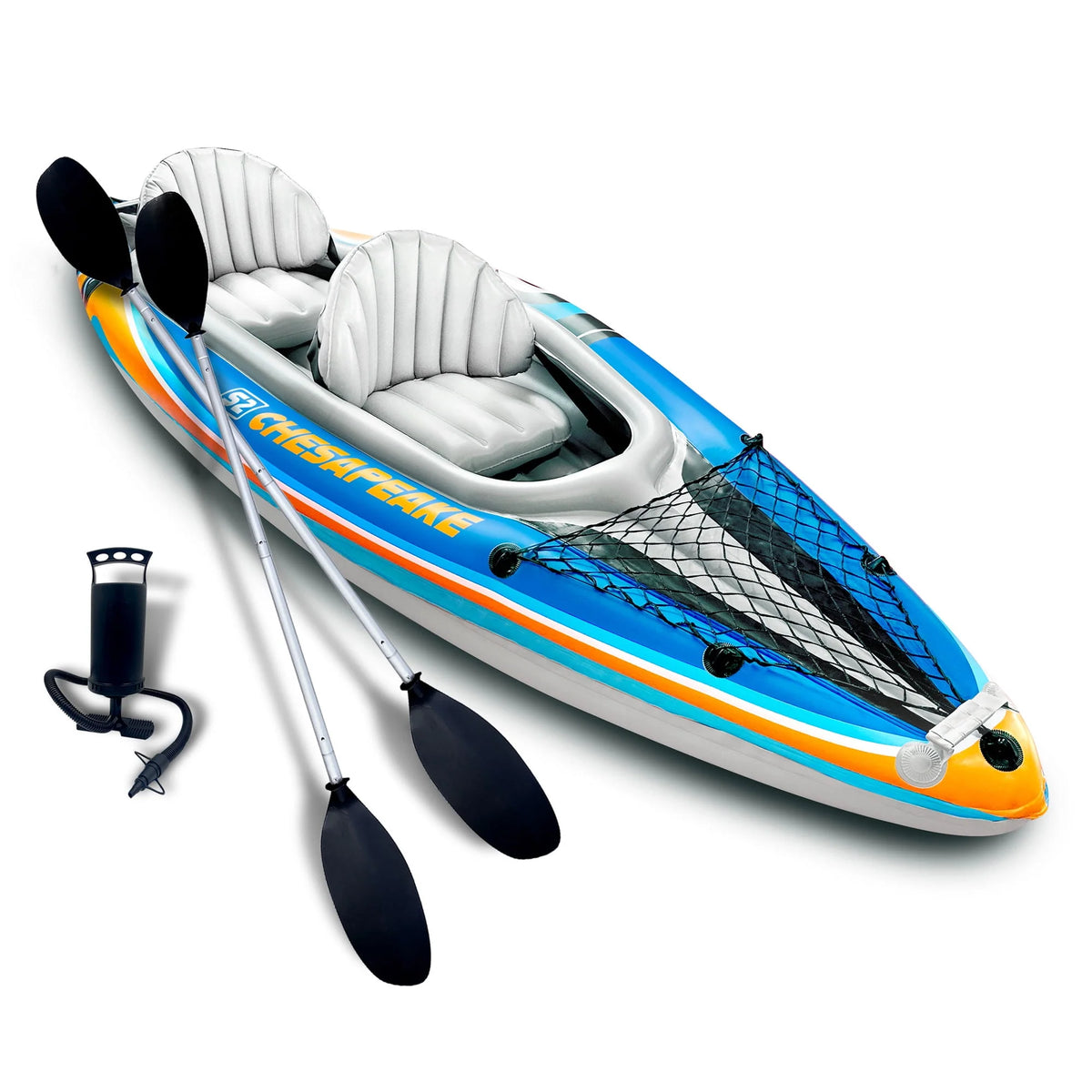 2-Person Inflatable Kayak with Oars and Pump F18777