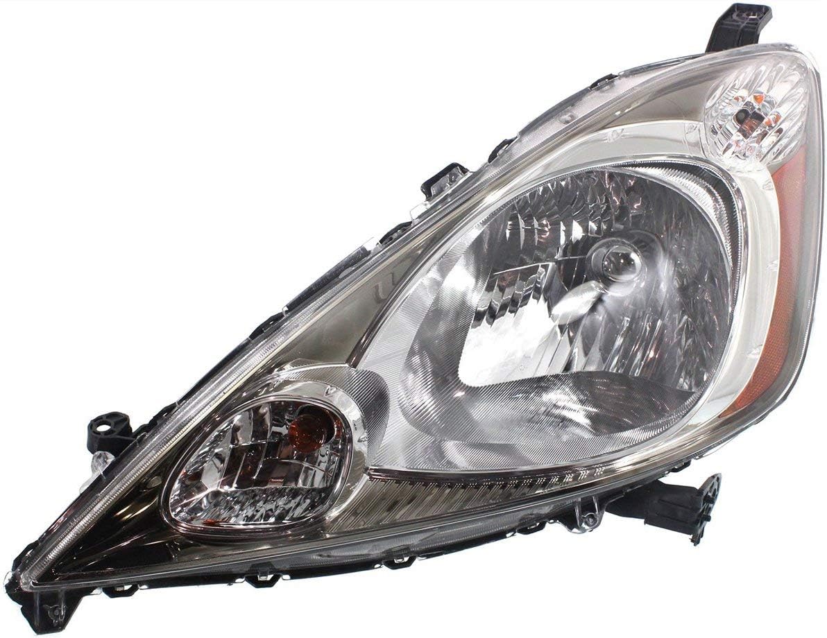 Tinted Chrome Bezel Halogen Headlight Set of 2 V49484