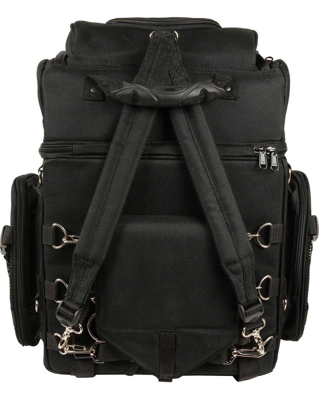 Black Large Nylon Sissy Bar Bag J145131