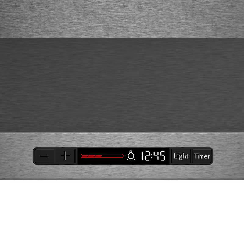 30 in. Black Stainless Steel Canopy Range Hood with Lights Z760048