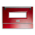 30 in Red Matte Range Door X1374